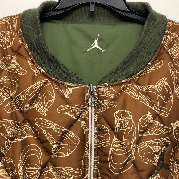 jordan olive jacket